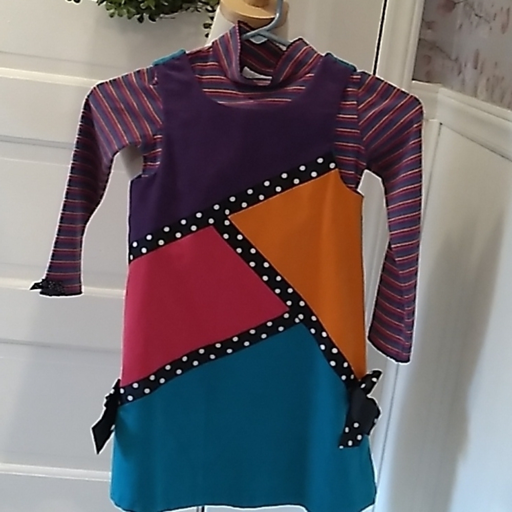 Vintage 1990s Y2K Bonnie Jean girls 5 dress set